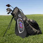 82e Luchtlandingsdivisie Golfhanddoek (Groen)