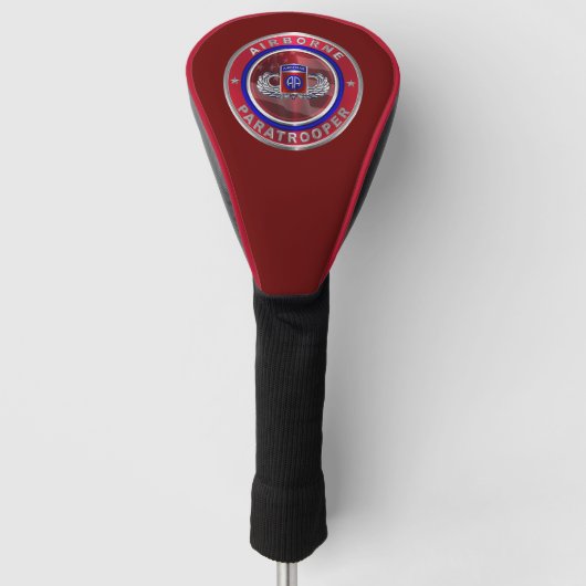 82e Luchtlandingsdivisie Golfheadcover (Voorkant)