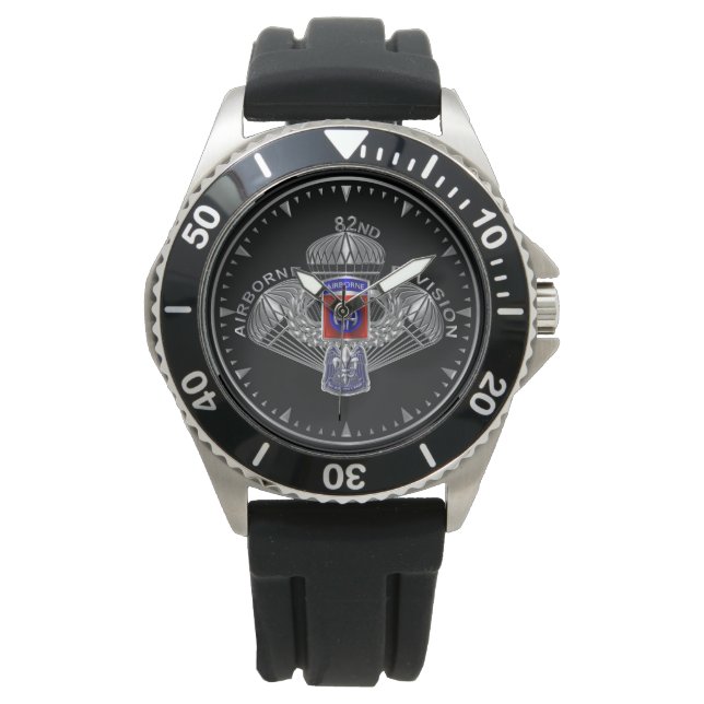 82e Luchtlandingsdivisie  Horloge (Voorkant)