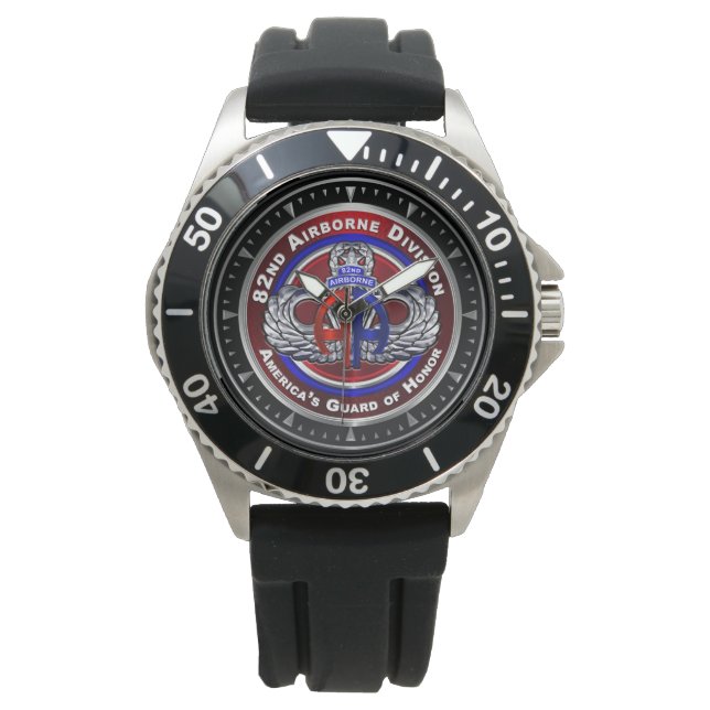 82e Luchtlandingsdivisie  Horloge (Voorkant)