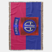 82e Luchtlandingsdivisie - Lagere prijs Deken (Voorkant Verticaal)
