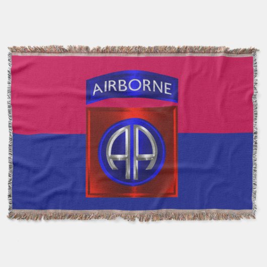 82e Luchtlandingsdivisie - Lagere prijs Deken (Voorkant)