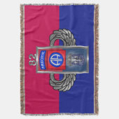 82e Luchtlandingsdivisie - Lagere prijs Deken (Voorkant Verticaal)