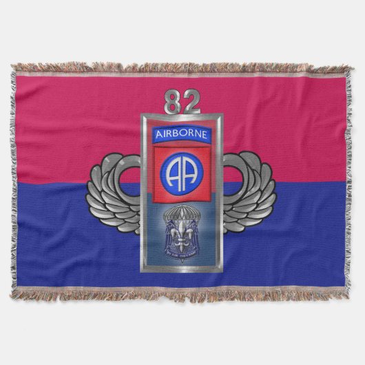 82e Luchtlandingsdivisie - Lagere prijs Deken (Voorkant)