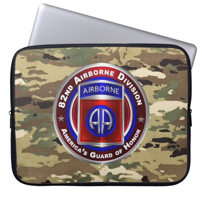 82e Luchtlandingsdivisie  Laptop Sleeve (Voorkant)