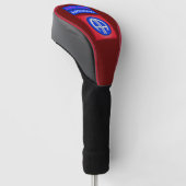 82e Luchtlandingsdivisie “Leger Vrouw” Golfheadcover (Schuin)