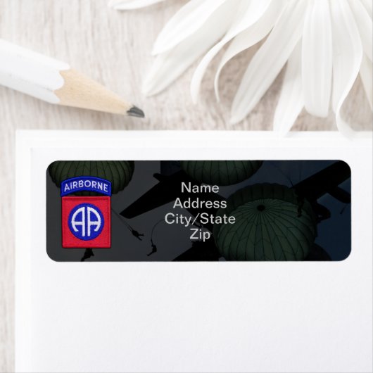 82e Luchtlandingsdivisie NAM War Patch Etiket (Insitu)