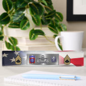 82e Luchtlandingsdivisie Sergeant First Class SFC Naambordje