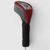 82e Luchtlandingsdivisie “Silver Patch” Golfheadcover (Schuin)