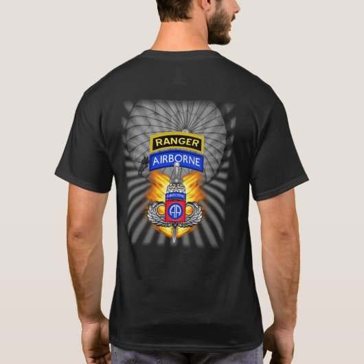 82e Luchtlandingsdivisie T-shirt (Achterkant)