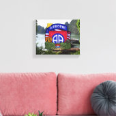 82e Luchtlandingsdivisie Vietnam Oorlogsveteranen  Canvas Afdruk (Insitu (Woonkamer))