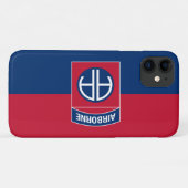 82e Luchtlandingsdivisie Vlag Militair Veteraan Case-Mate iPhone Case (Achterkant (horizontaal))
