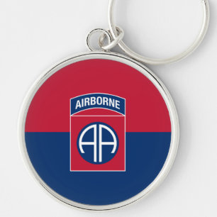 82e Luchtlandingsdivisie Vlag Militair Veteraan Sleutelhanger
