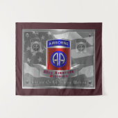 82e Luchtlandingsdivisie  Wandkleed (Voorkant (horizontaal))