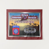 82e Luchtlandingsdivisie  Wandkleed (Voorkant (horizontaal))