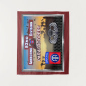 82e Luchtlandingsdivisie  Wandkleed (Voorkant)