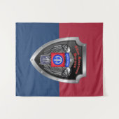 82e Luchtlandingsdivisie  Wandkleed (Voorkant (horizontaal))