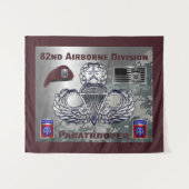 82e Luchtlandingsdivisie  Wandkleed (Voorkant (horizontaal))