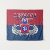 82e Luchtlandingsdivisie Wandkleed (Voorkant (horizontaal))