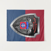 82e Luchtlandingsdivisie  Wandkleed (Voorkant (horizontaal))