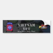 82e luchtsector vietnam bumper sticker (Voorkant)