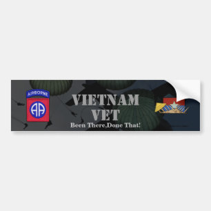 82e luchtsector vietnam bumper sticker