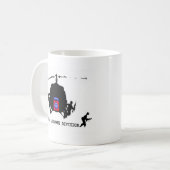 82e LUCHTVAARTAFDELING Koffiemok (Voorkant links)