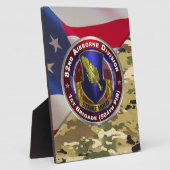 82e Luchtvaartdivisie 1e brigade Fotoplaat (Zijkant)