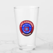 82e Luchtvaartdivisie Antiek Logo Glas (Voorkant)