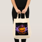 82e Luchtvaartdivisie - Happy Airborne Halloween! Tote Bag (Voorkant (product))