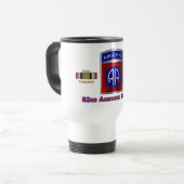 82e Luchtvaartdivisie Irak en Afghanistan Veteraan Reisbeker (Voorkant links)