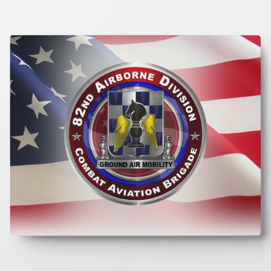 82e Luchtvaartdivisie Luchtvaartbrigade Fotoplaat (Voorkant)