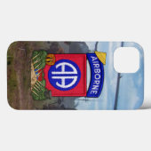82e Luchtvaartdivisie Vietnam Nam War Case-Mate iPhone Case (Achterkant (horizontaal))