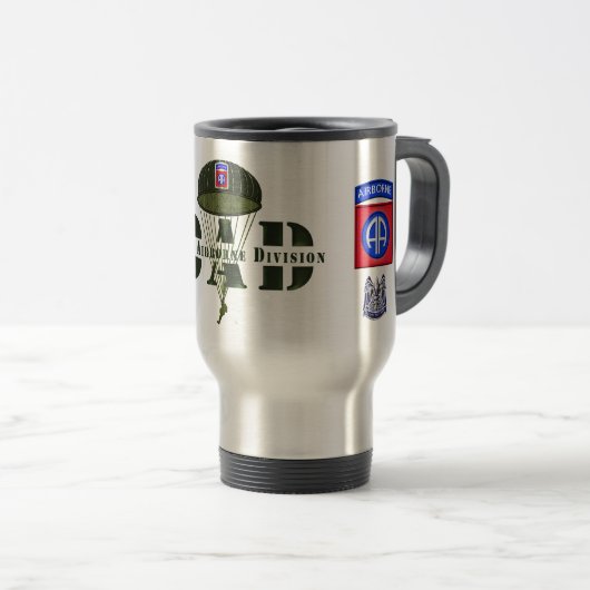 82e luchtvaartsector "DAD" Reisbeker (Voorkant rechts)