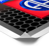 82e luchtvaartsector — Paratroopers Poster (Hoek)