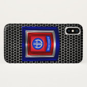 82e luchtverkeersdivisie "De hele weg" Case-Mate iPhone Case (Achterkant (horizontaal))