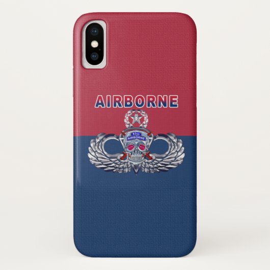 82e luchtverkeersdivisie "De hele weg" Case-Mate iPhone Case (Achterkant)