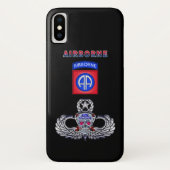 82e luchtverkeersdivisie "De hele weg" Case-Mate iPhone Case (Achterkant)