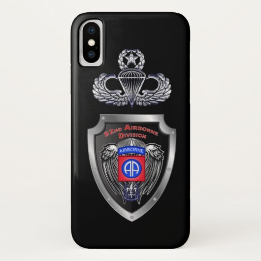 82e luchtverkeersdivisie "De hele weg" Case-Mate iPhone Case (Achterkant)