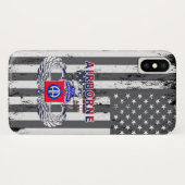 82e luchtverkeersdivisie "De hele weg" Case-Mate iPhone Case (Achterkant (horizontaal))