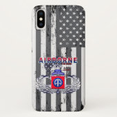 82e luchtverkeersdivisie "De hele weg" Case-Mate iPhone Case (Achterkant)