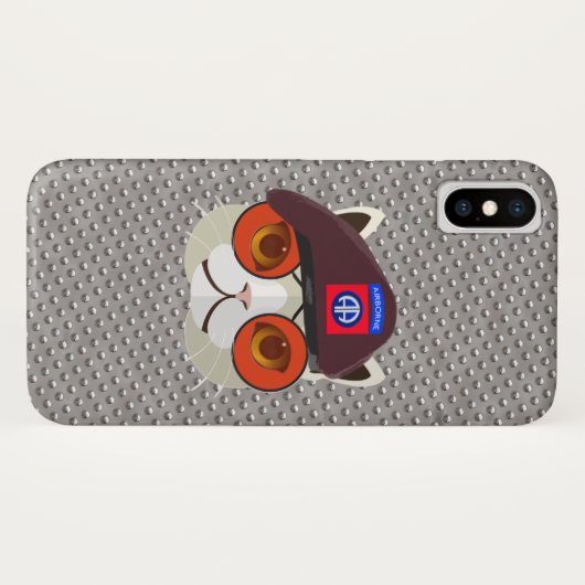 82e luchtverkeersdivisie "De hele weg" Case-Mate iPhone Case (Achterkant (horizontaal))