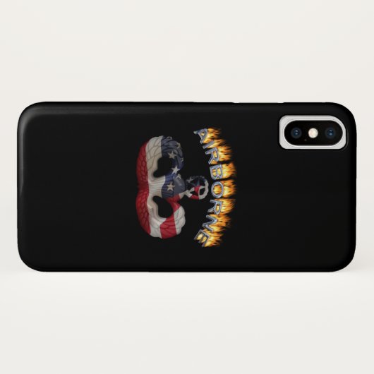 82e luchtverkeersdivisie "De hele weg" Case-Mate iPhone Case (Achterkant (horizontaal))