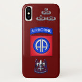 82e luchtverkeersdivisie "De hele weg" Case-Mate iPhone Case (Achterkant)