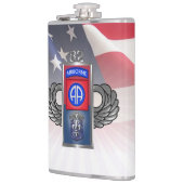 82e luchtverkeersdivisie "De hele weg" Heupfles (Links)