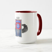 82e luchtverkeersdivisie "De hele weg" Mok (Voorkant rechts)