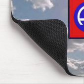 82e luchtverkeersdivisie mousepad muismat (Hoek)