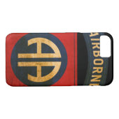 82e luchtverkeersdivisie Onderdruk iPhone 7 Case-Mate iPhone Case (Achterkant (Horizontaal))