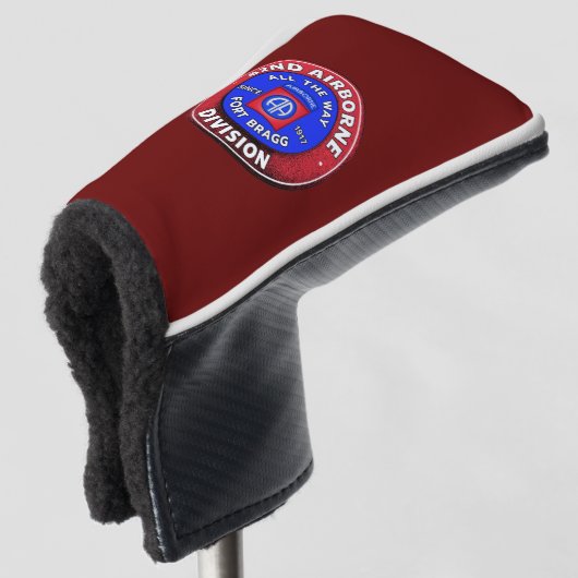 82e luchtverkeersdivisie  ontwerp van Logo Golfheadcover (3/4 voorkant)