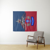 82e luchtverkeersdivisie Proud Veteran Wandkleed (In Situ (horizontaal))